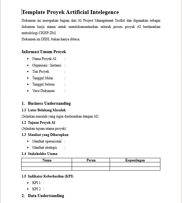 Template Proyek