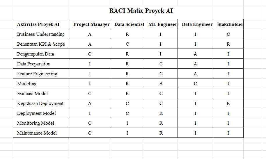RACI Matrix